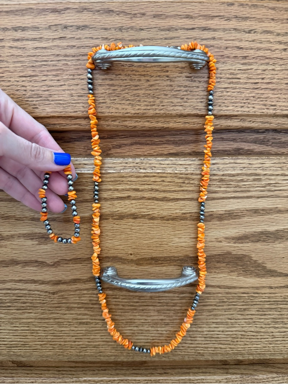 Handcrafted necklace & bracelet set